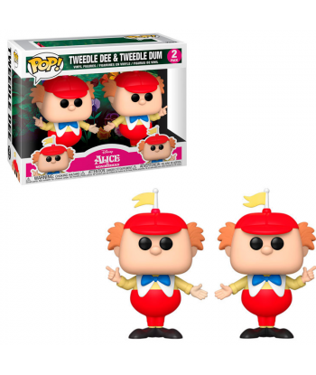 Funko Pop 2 Pack Tweedle Dee & Tweedle Dum - Disney - Alicia en el Pais de las Maravillas
