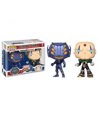 Funko Pop Pack 2 Ultron y Sigma - Marvel - Marvel VS Capcom