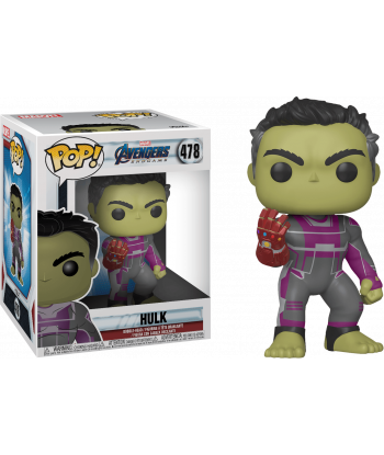 Funko Pop 478 Hulk - Marvel - 6"