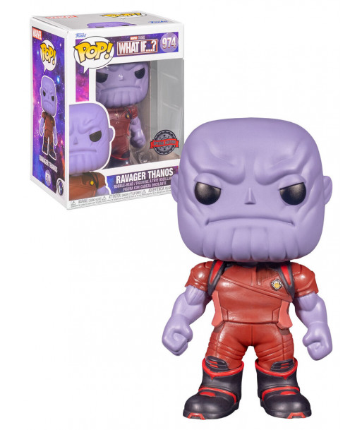 Funko Pop 974 Ravager Thanos - What if...? - Marvel - Special Edition