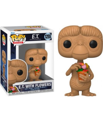 Funko Pop 1255 ET con Flores - Cine y series