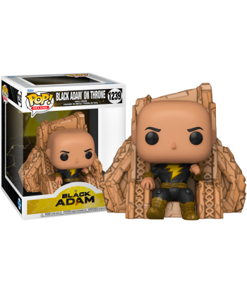 Funko Pop 1239 Black Adam en Trono - Marvel - Black Adam