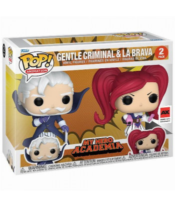 Funko Pop Pack 2 Gentle Criminal & La Brava - My Hero Academia - Special Edition