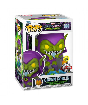 Funko Pop 991 Green Goblin - Mech Strike - Monster Hunters - Marvel
