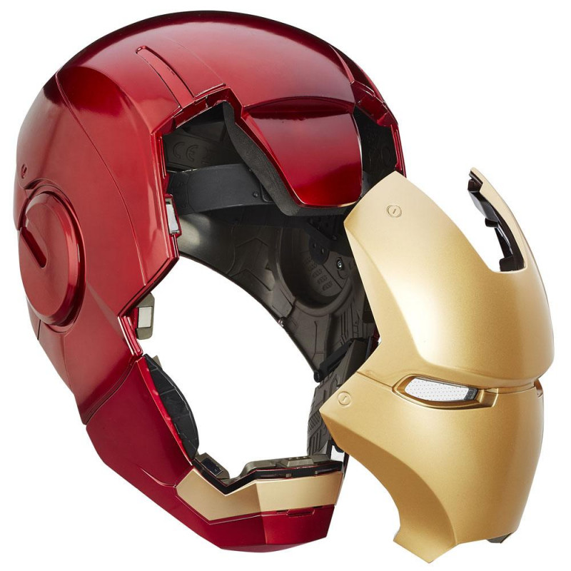 Profesor de escuela cilindro grava Replica Casco Electronico Iron Man Hasbro - Marvel Legends