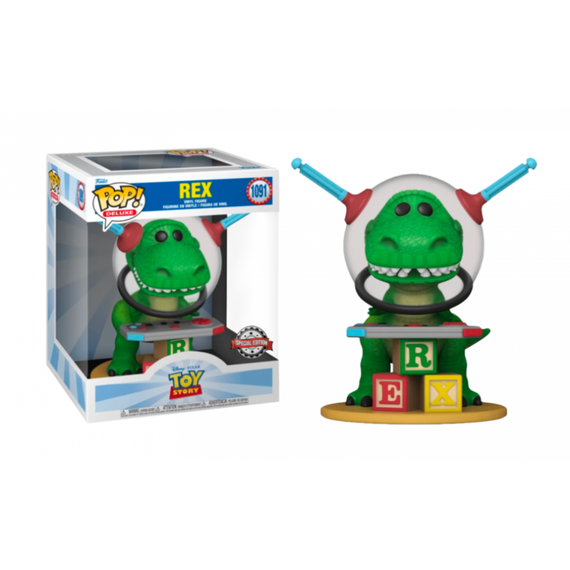 Funko Pop 1091 Rex - Toy Story - Special Edition 6"