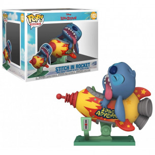 Funko Pop 102 Stitch en Cohete - Disney
