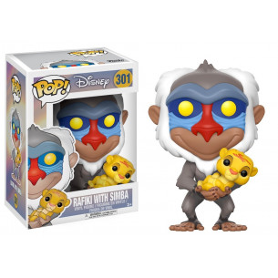 Funko Pop 301 Rafiki con Simba - Disney - El Rey Leon