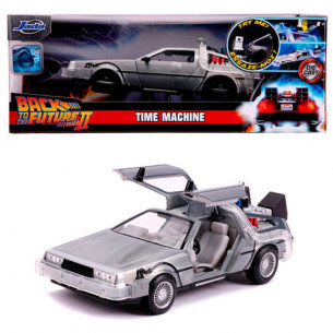 Coche Die-Cast escala 1:24 Jada Regreso al Futuro II DMC DeLorean