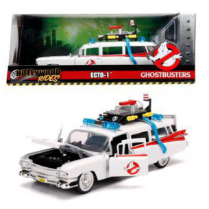 Coche Die-Cast Escala 1:24 Jada Cazafantasmas Ecto-1
