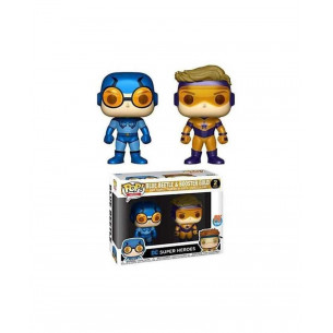 Funko Pop 2 Pack Blue Beetle & Booster Gold - Dc