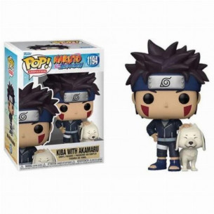 Funko Pop 1194 Kiba con Akamaru - Naruto