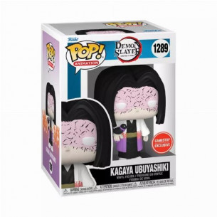 Funko Pop 1289 Kagaya Ubuyashiki - Special Edition - PEGATINA GAMESTOP EXCLUSIVE - Demon Slayer