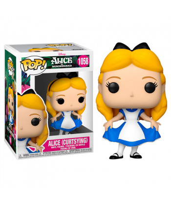 Funko Pop 1058 Alice CurtSying - Disney