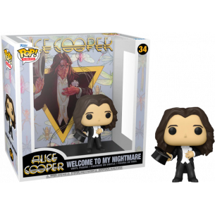 Funko Pop 34 Alice Cooper Cover - Famosos