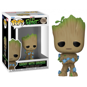 Funko Pop 1194 Groot Whit Grunds - I AM GROOT - Marvel