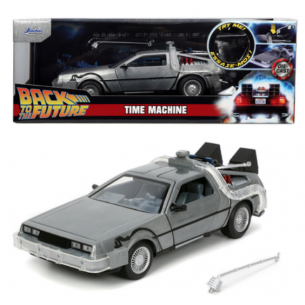 Coche Die-Cast escala 1:24 Jada Regreso al Futuro DMC DeLorean