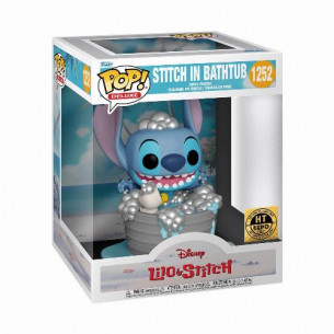 Funko Pop 1252 Stitch en Baño - Disney - Special Edition SILVER STICKER