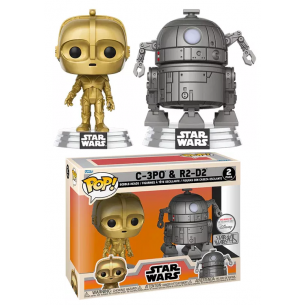 Funko Pop PACK 2 C-3PO y R2-D2 - Special Edition - StarWars