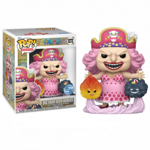 Funko Pop 1272 Big Mom with Homies 6" - Special Edition - One Piece - PEGATINA SILVER STICKER