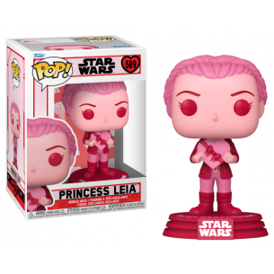 Funko Pop 589 Princess Leia - Star Wars - Edición San Valentin