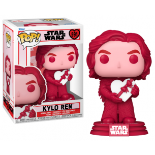 Funko Pop 591 Kylo Ren - Star Wars - Edición San Valentin