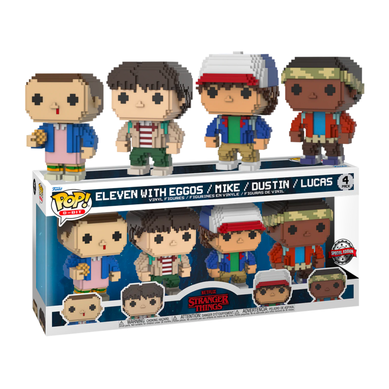 Funko Pop 4 Pack Strange Thins - Special Edition