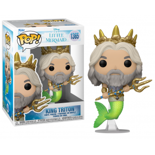 Funko Pop 1365 Rey Tritón - The Little Mermain - Live Actiond - Disney