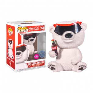 Funko Pop 158 - 90s Coca-Cola Polar Bear (Flocked) - Special Edition