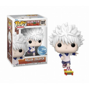 Funko Pop 1317 Killua Zoldyck with Skateboard - Hunter X Hunter - Special Edition