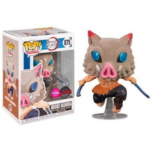 Funko Pop 875 Inosuke Hashibira - Demon Slayer - Special Edition - Flocked OPCION CHASE 1/6 LEER DESCRIPCION