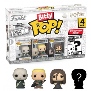Funko Bitty Pop 4 Pack 2.5cm Harry Potter - Voldemort + Draco+ Bellatrix+ ?