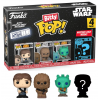 Funko Bitty Pop 4 Pack 2.5cm Star Wars - Han Solo + Chewbacca + Greedo + ?