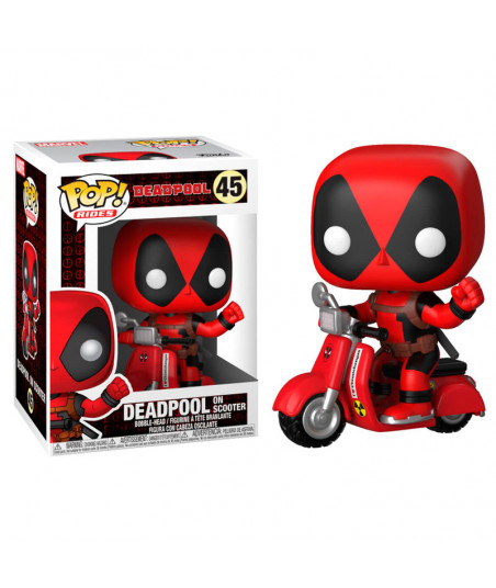Figura Funko Pop 48 Deadpool Scooter