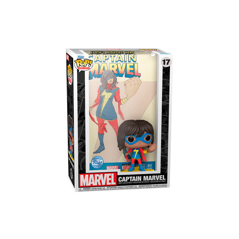 Funko Pop Comic Cover 17 Captain Marvel - Marvel