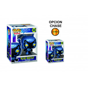 Funko Pop 1403 Blue Beetle OPCION CHASE 1/6 LEER DESCRIPCION