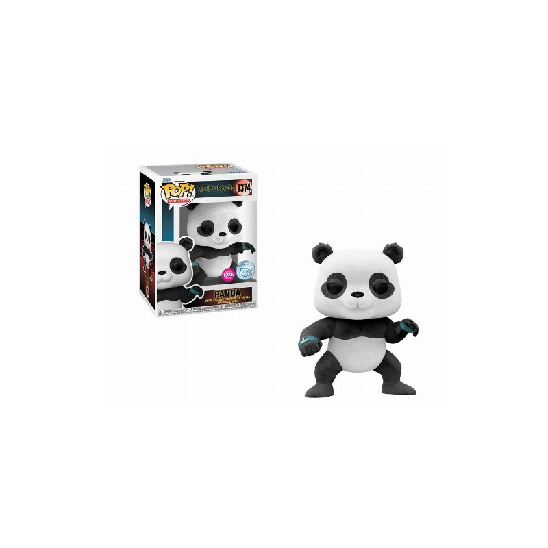 Funko Pop 1374  Panda Jujutsu Kaisen (Flocked) - Special Edition