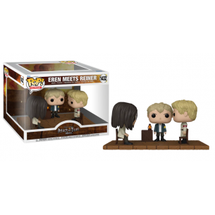 Funko Pop Moment 1432 Eren meets Reiner - Ataque a los Titanes