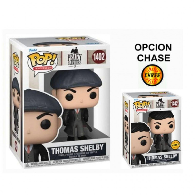 Funko Pop 1402 Thomas Shelby - Peaky Blindres - OPCIÓN CHASE 1/6