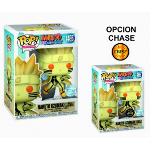Funko Pop 1465 Naruto Uzumaki - Naruto - Special Edition OPCION CHASE 1/6 LEER DESCRIPCION