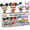 Funko Pop PACK 4 Mickey, Minnie, Donald y Daisy - Special Edition - Disney