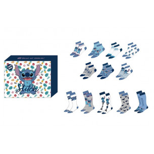 Pack 12 Calcetines Stitch - Disney