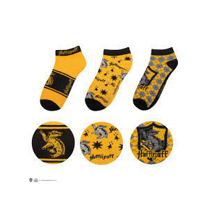 Pack 3 Calcetines Hufflepuff - Harry Potter