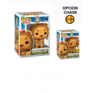 Funko Pop 1515 El León Cobarde - El Mago de Oz - OPCION CHASE 1/6 LEER DESCRIPCION