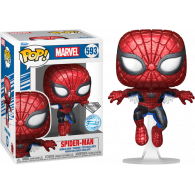 Muñeco Funko Pop SpiderMan 593 - Edición Especial DIAMOND