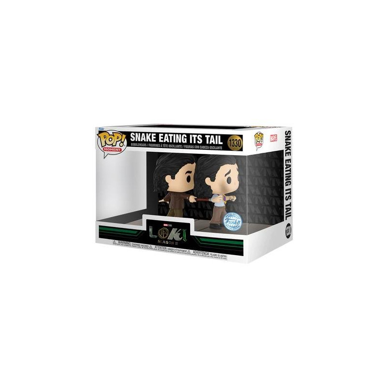 Funko Pop 1330 Snake Eating Its Tail - Loki - Marvel - Special Edition