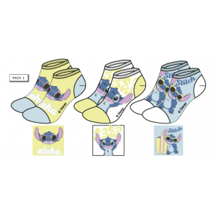 Calcetines Stitch 3 Pares TALLA 39 a 41