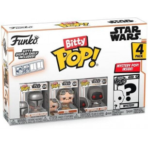 Bitty Pop 4 Pack 2.5cm Mandalorian Mandalorian + Kuiil + Jawa + ?