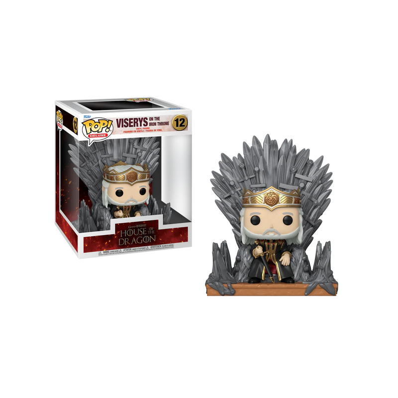 Funko Pop 12 Viserys on The Iron Throne - House of the Dragon 6"
