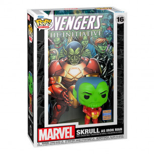 Funko Pop 16 Comic Cover Skrull as Iron Man - WonderCon 2023
